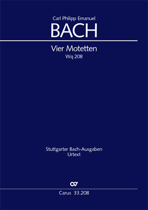 Carl Philipp Emanuel Bach: Vier Motetten