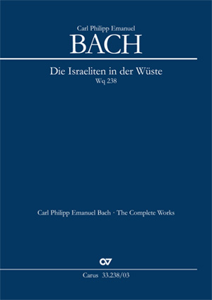 Carl Philipp Emanuel Bach: The Israelites in the Wilderness - Partition | Carus-Verlag