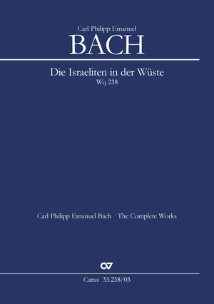 Carl Philipp Emanuel Bach: The Israelites in the Wilderness - Sheet music | Carus-Verlag
