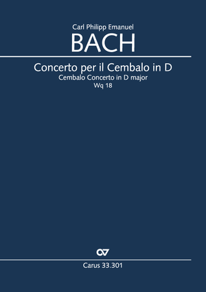 Thumbnail: Carl Philipp Emanuel Bach: Cembalo Concerto in D major
