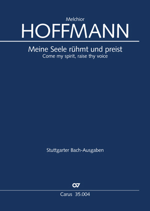 Meine Seele rühmt und preist Von 1761-1951 J.S. Bach zugeschrieben Partitur