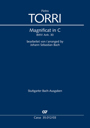 Magnificat in C major arranged by Johann Sebastian Bach Réduction piano-chant