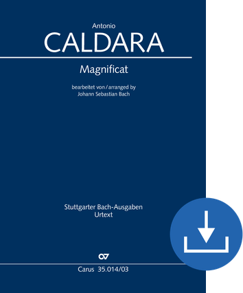 Magnificat bearbeitet von Johann Sebastian Bach, enthält BWV 1082 Klavierauszug digital, PDF-Datei