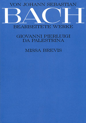 Giovanni Pierluigi da Palestrina: Missa brevis - Sheet music | Carus-Verlag