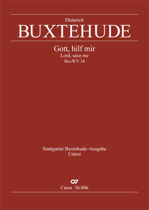 Dieterich Buxtehude: Gott, hilf mir - Noten | Carus-Verlag