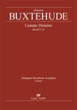 Dieterich Buxtehude: Cantate Domino - Sheet music | Carus-Verlag