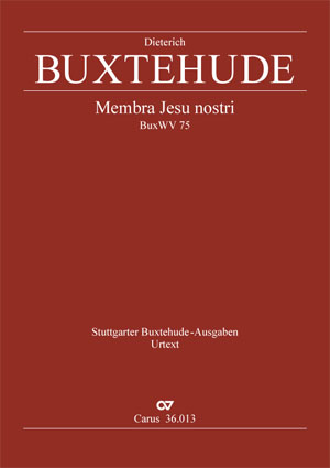 Dieterich Buxtehude: Membra Jesu nostri - Noten | Carus-Verlag