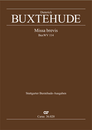 Dieterich Buxtehude: Missa brevis - Partition | Carus-Verlag