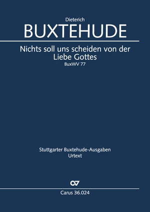 Nichts soll uns scheiden von der Liebe Gottes Dirigierpartitur