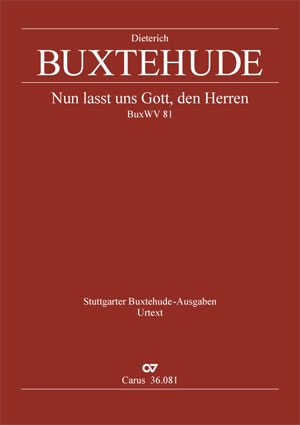 Nun lasst uns Gott, den Herren Dirigierpartitur