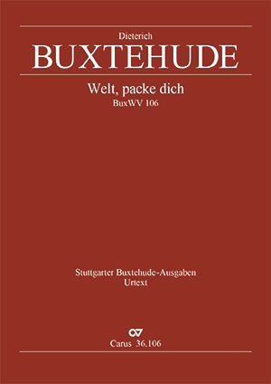 Dieterich Buxtehude: Welt, packe dich - Noten | Carus-Verlag