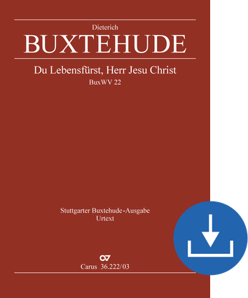 O price of life, Lord Jesus Christ Ascension  cantata Réduction piano-chant (téléchargement), fichier pdf