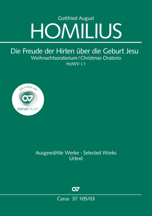Die Freude der Hirten über die Geburt Jesu. Weihnachtsoratorium Gott, dich rühmen unsere Lieder Réduction piano-chant