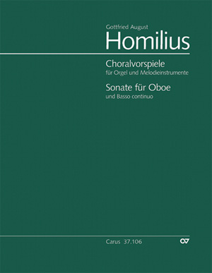 Gottfried August Homilius: Sämtliche Choralvorspiele. Werkausgabe