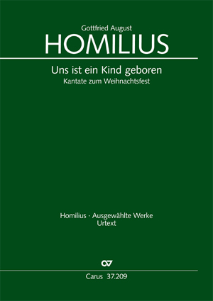Thumbnail: Gottfried August Homilius: Uns ist ein Kind geboren