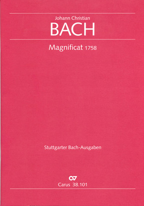 Johann Christian Bach: Magnificat en ut majeur - Partition | Carus-Verlag