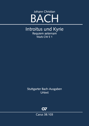Johann Christian Bach: Introitus und Kyrie - Noten | Carus-Verlag