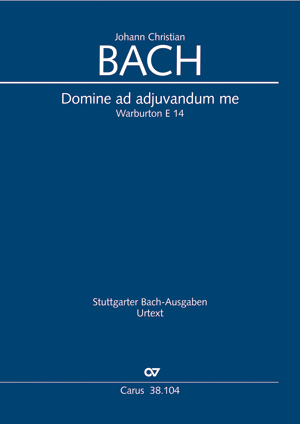 Domine ad adjuvandum me Responsorium. Mailänder Vesperpsalm Dirigierpartitur