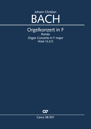 Concerto pour orgue en fa majeur Rondo Partition