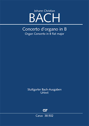 Concerto pour orgue en si bémol majeur Partition