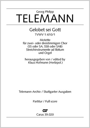 Thumbnail: Georg Philipp Telemann: Gelobet sei Gott