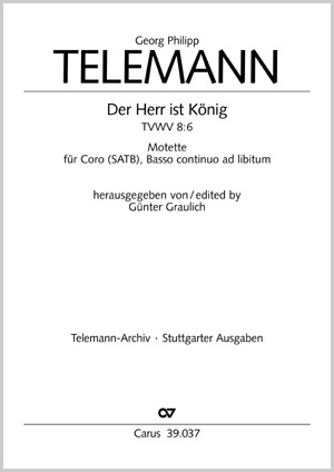 Georg Philipp Telemann: Deus, judicium tuum - Sheet music