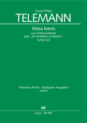 Thumbnail: Georg Philipp Telemann: Missa brevis