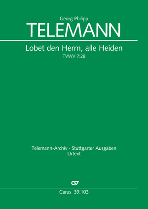 Thumbnail: Georg Philipp Telemann: Lobet den Herrn, alle Heiden (I)