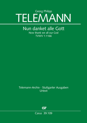 Nun danket alle Gott Kantate zum Erntedankfest (Tempore Messis) und andere Dankfeiern Dirigierpartitur, Erstausgabe