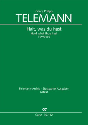 Thumbnail: Georg Philipp Telemann: Halt, was du hast