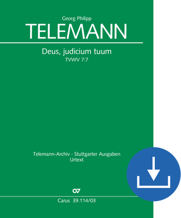 Deus, judicium tuum Klavierauszug digital, PDF-Datei