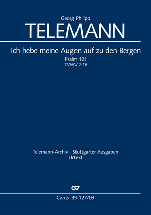 Psalm 121 Vocal score