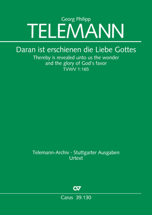 Thumbnail: Georg Philipp Telemann: Daran ist erschienen die Liebe Gottes
