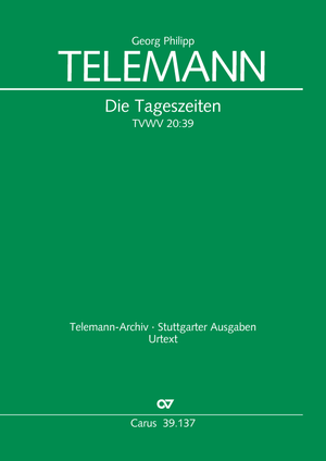 Georg Philipp Telemann: Die Tageszeiten