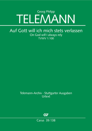 Thumbnail: Georg Philipp Telemann: Auf Gott will ich mich stets verlassen