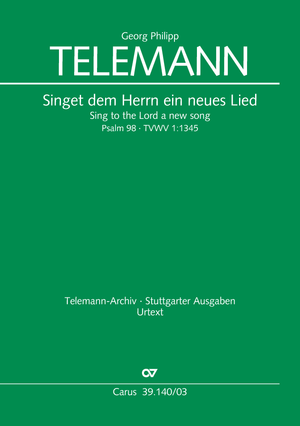 Sing to the Lord a new song Réduction piano-chant