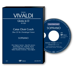 Antonio Vivaldi: Gloria in D major - CD, Choir Coach, multimedia | Carus-Verlag