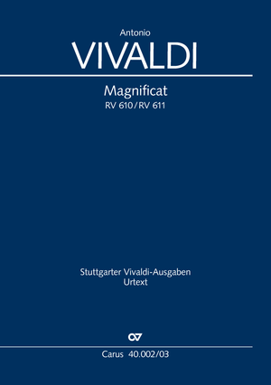 Antonio Vivaldi: Magnificat - Noten | Carus-Verlag