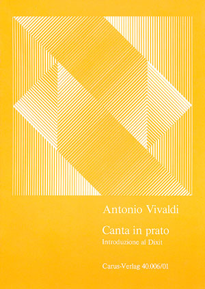 Antonio Vivaldi: Canta in prato - Noten | Carus-Verlag