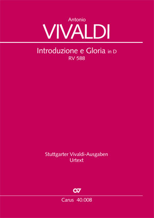 Antonio Vivaldi: Introduzione e Gloria - Noten | Carus-Verlag