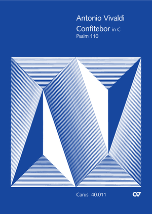Confitebor Psalm 110 Dirigierpartitur, Erstausgabe