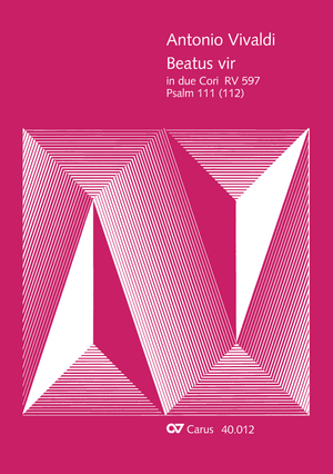 Antonio Vivaldi: Beatus vir - Noten | Carus-Verlag