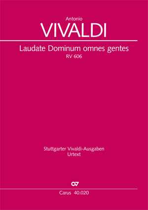 Antonio Vivaldi: Laudate Dominum omnes gentes - Noten | Carus-Verlag