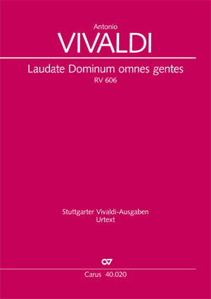 Laudate Dominum omnes gentes Dirigierpartitur
