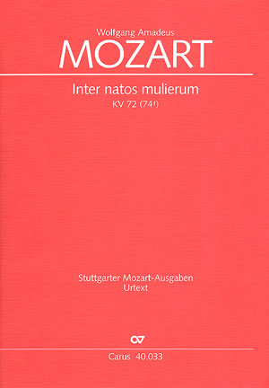Thumbnail: Wolfgang Amadeus Mozart: Inter natos mulierum