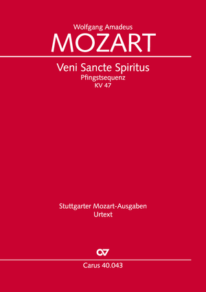 Veni Sancte Spiritus Pfingstsequenz Full score