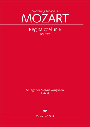 Wolfgang Amadeus Mozart: Regina coeli in B
