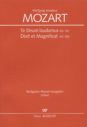 Thumbnail: Wolfgang Amadeus Mozart: Dixit et Magnificat; Te Deum