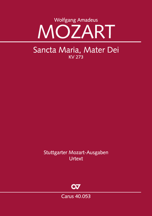 Thumbnail: Wolfgang Amadeus Mozart: Sancta Maria, Mater Dei