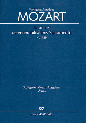 Litaniae de venerabili altaris Sacramento en si bémol majeur Réduction piano-chant